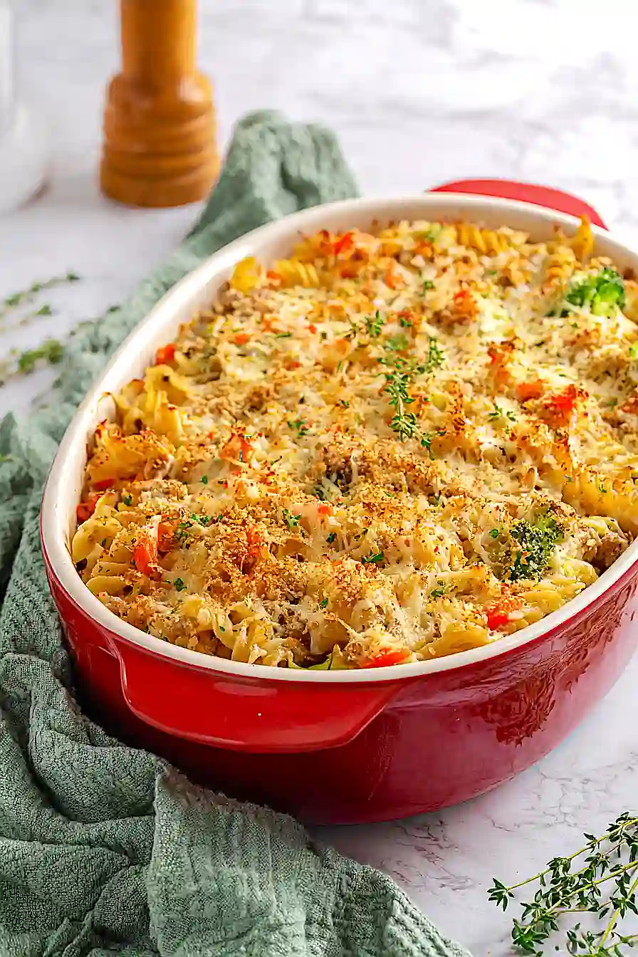 ground turkey and broccoli casserole