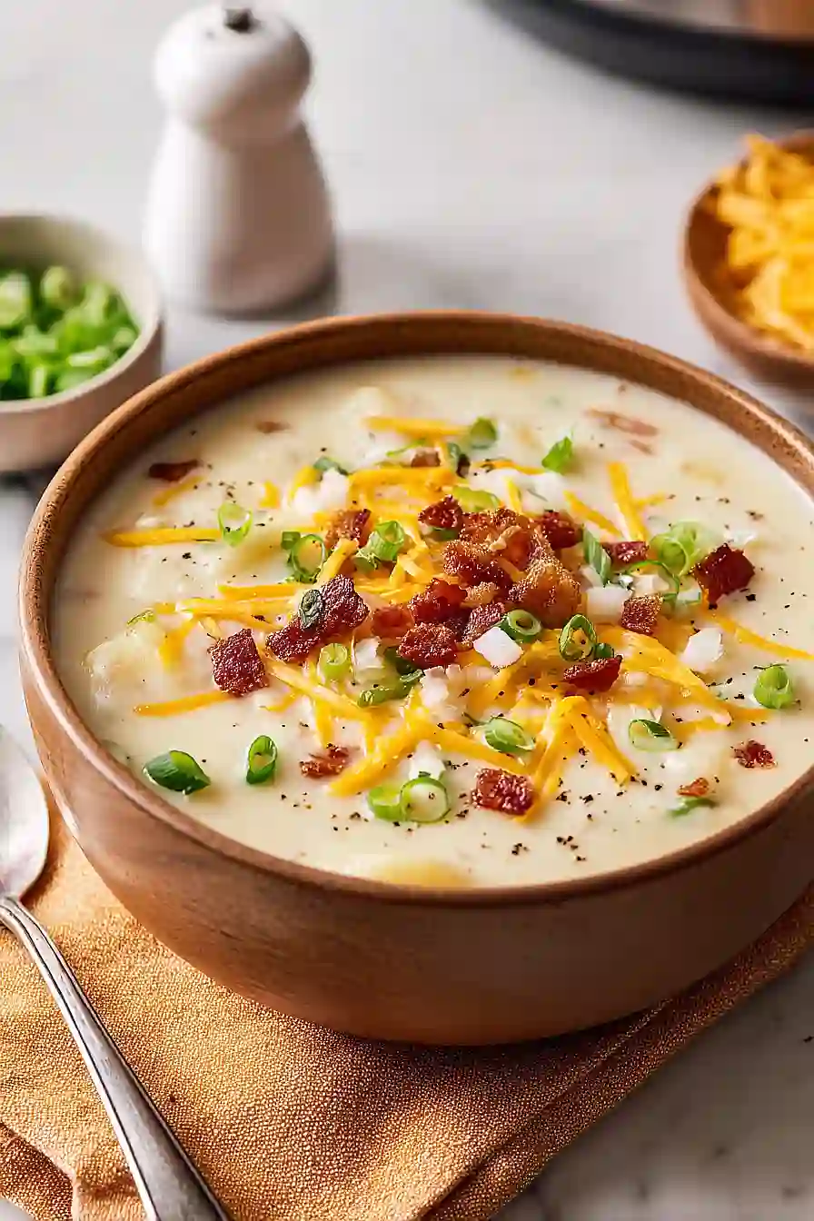 instant pot potato soup with cream cheese