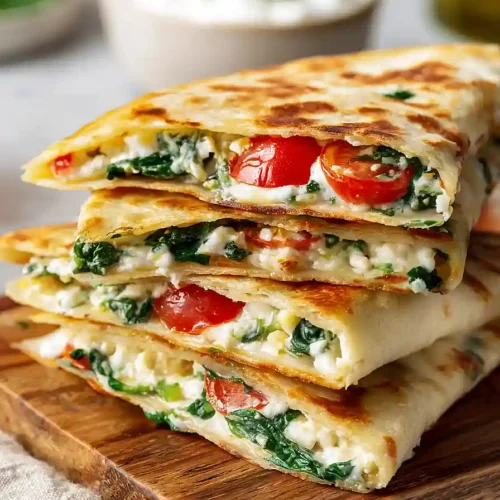 Mediterranean Quesadilla
