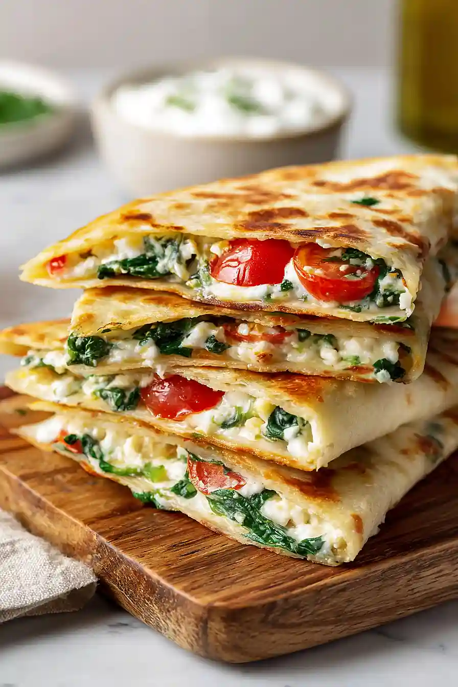 Mediterranean Quesadilla
