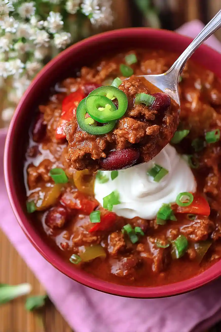 low sodium beef chili