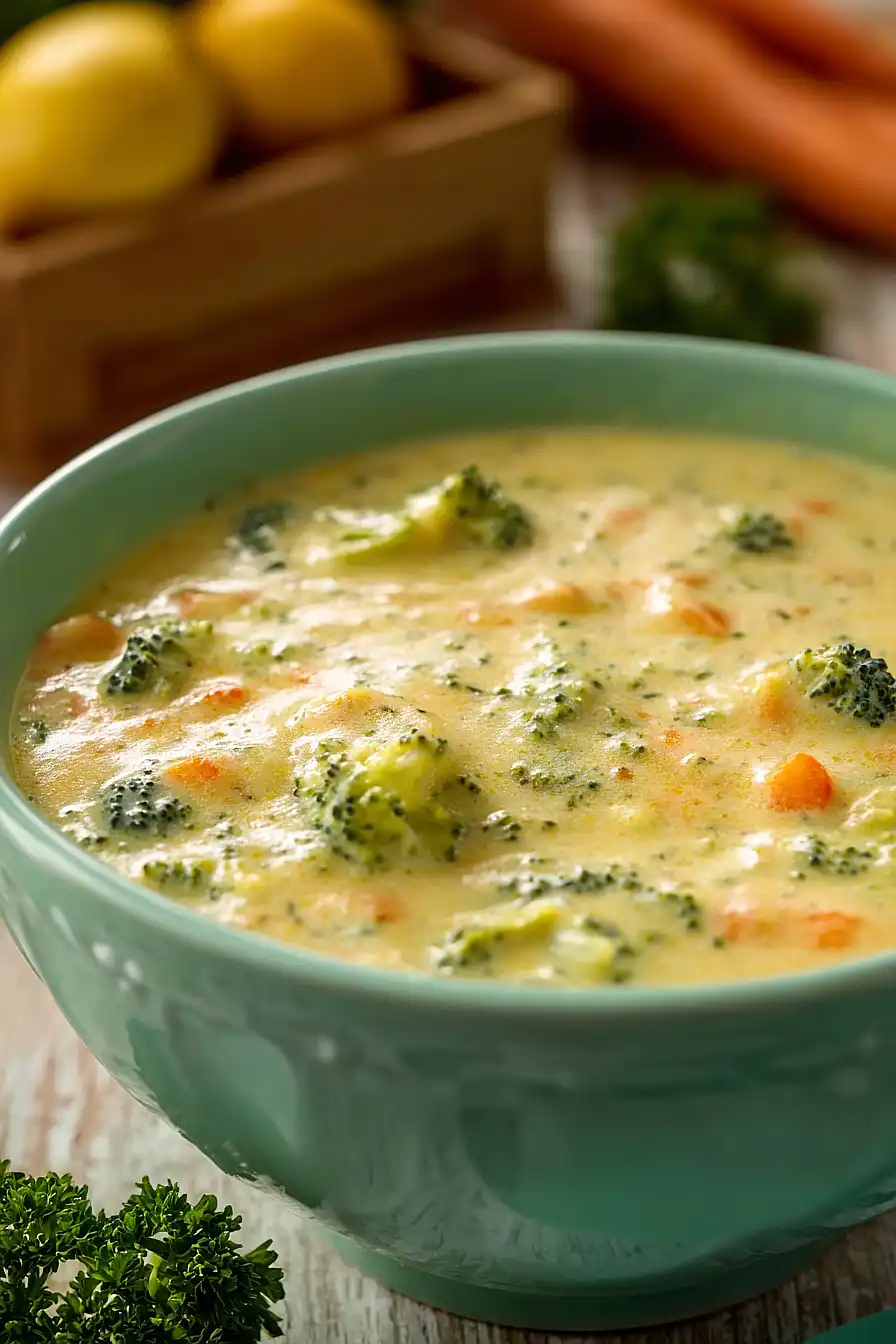 low sodium broccoli cheddar soup