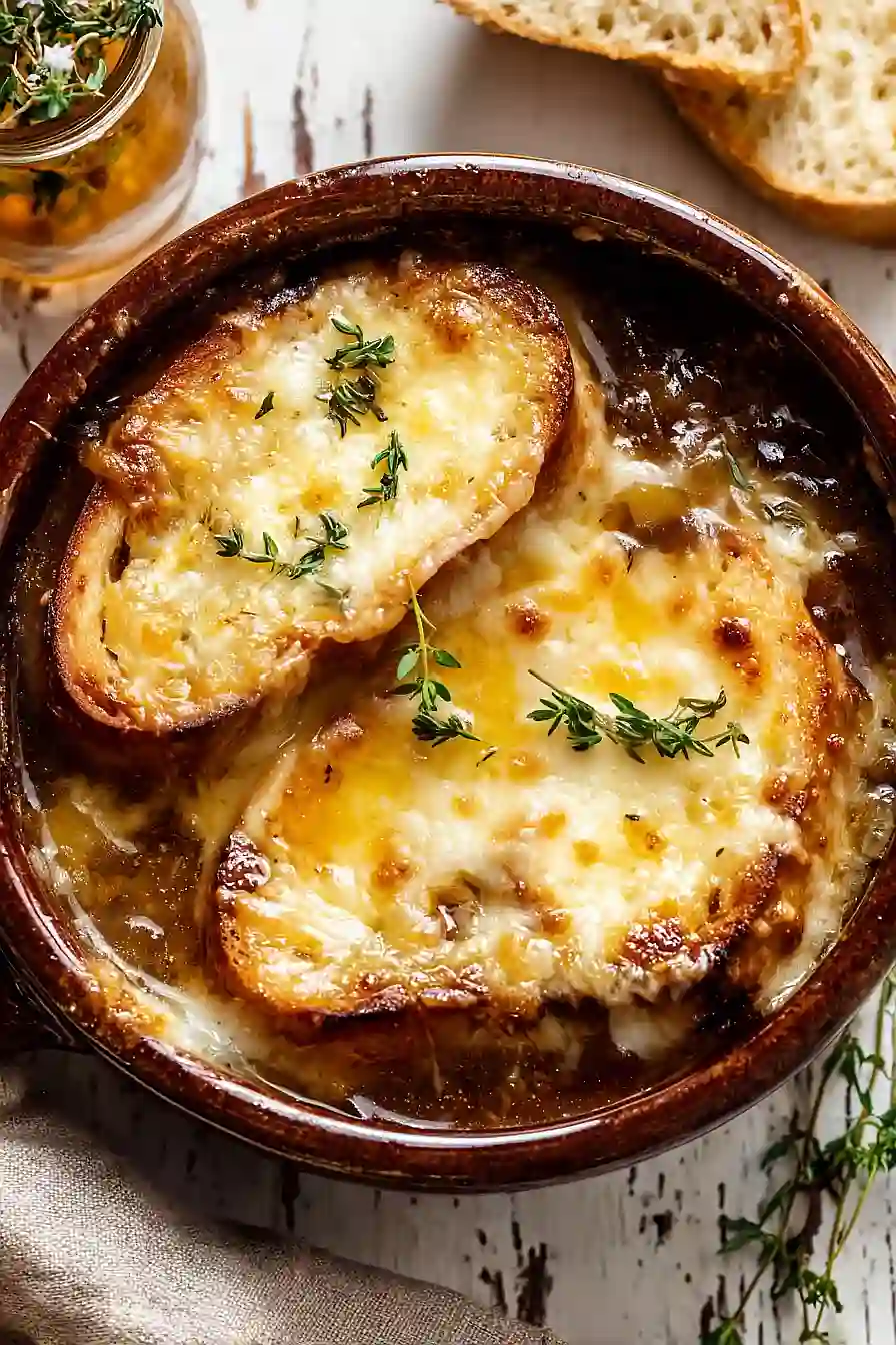 slow cooker french onion soup