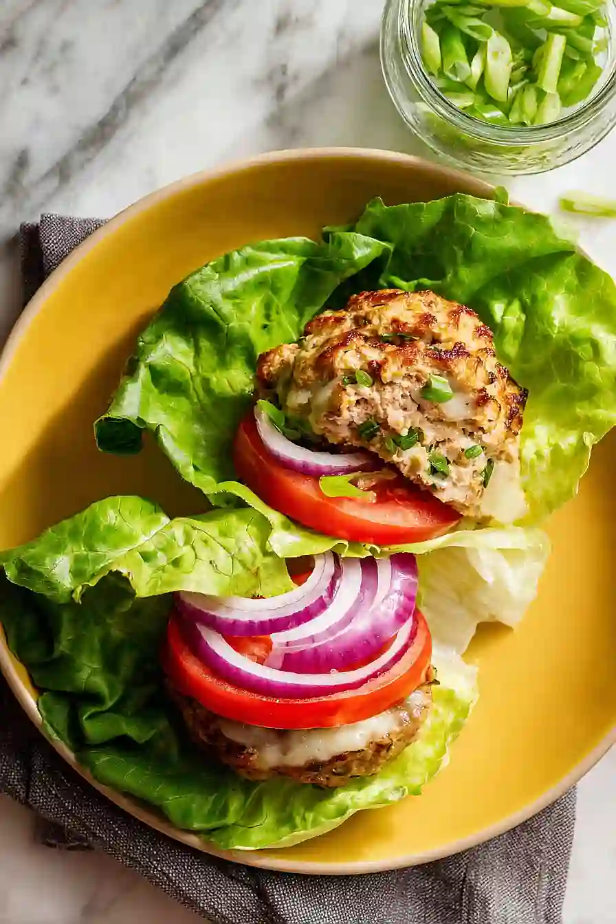 keto ground turkey burgers