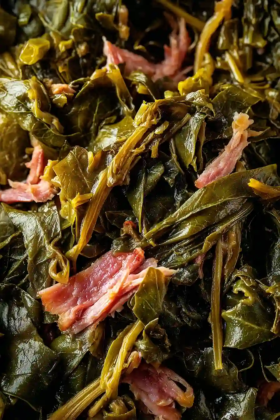 southern collard greens with ham hocks