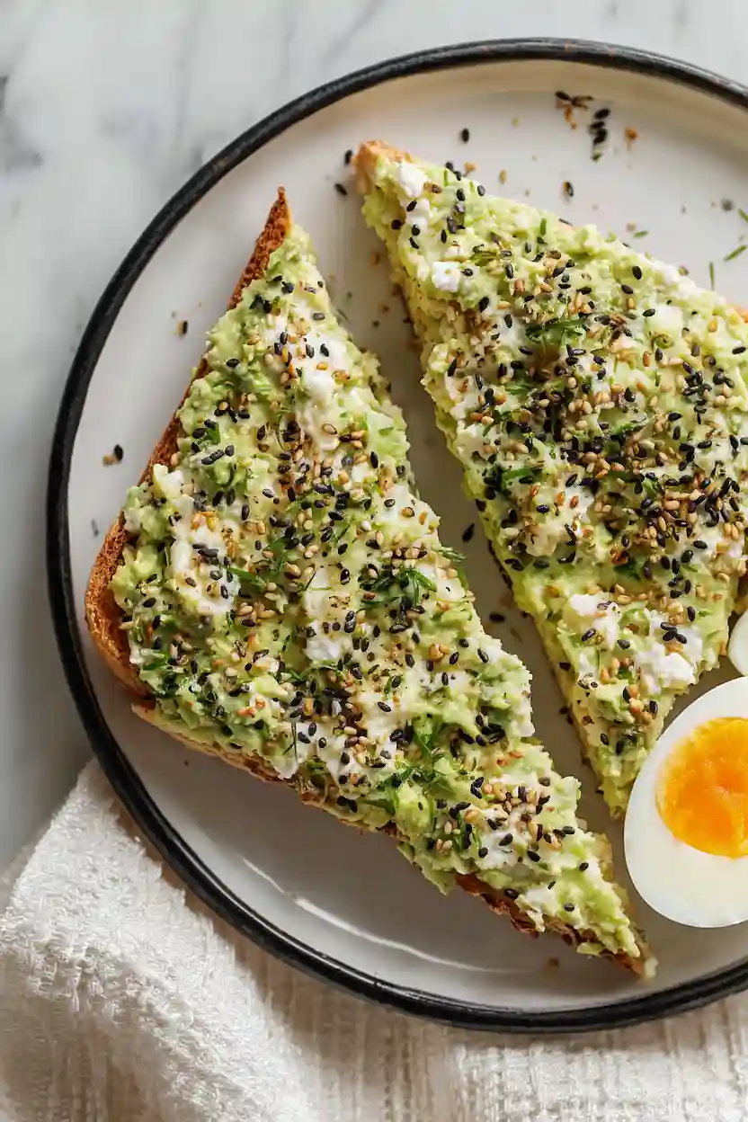 cottage cheese breakfast toast