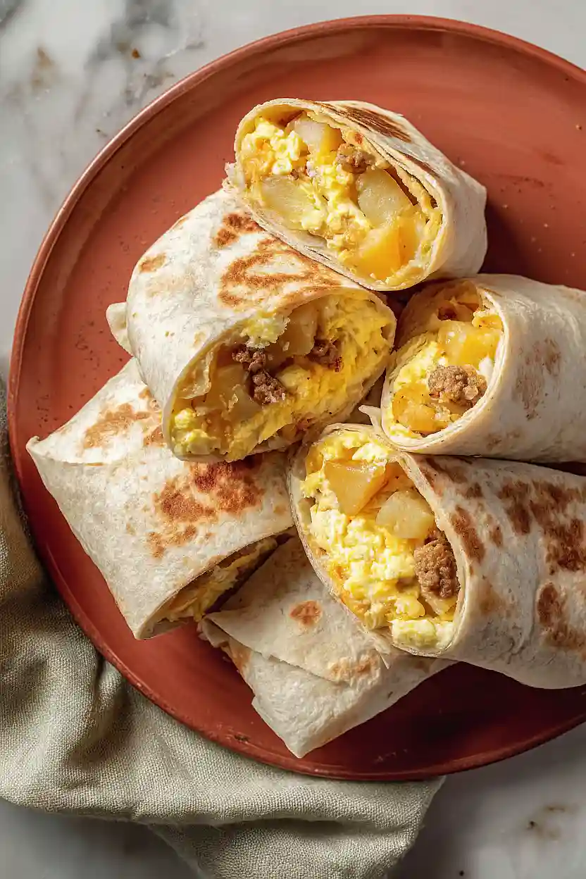 cottage cheese breakfast burrito