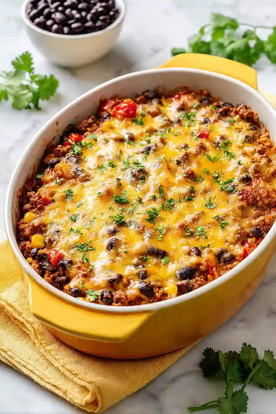 mexican ground beef casserole