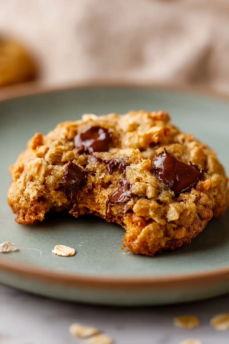 cottage cheese and oat cookies