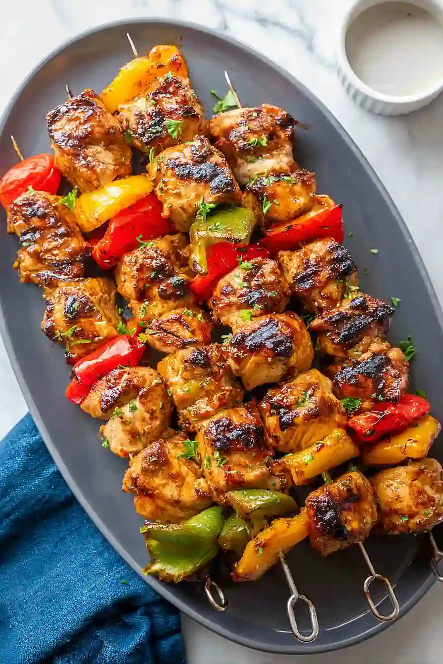 chicken thigh kabobs