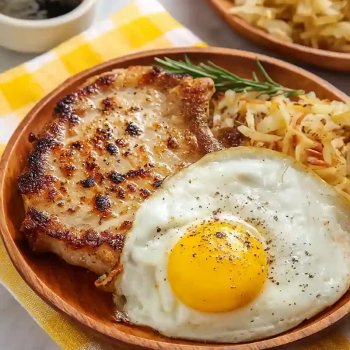 breakfast pork chops