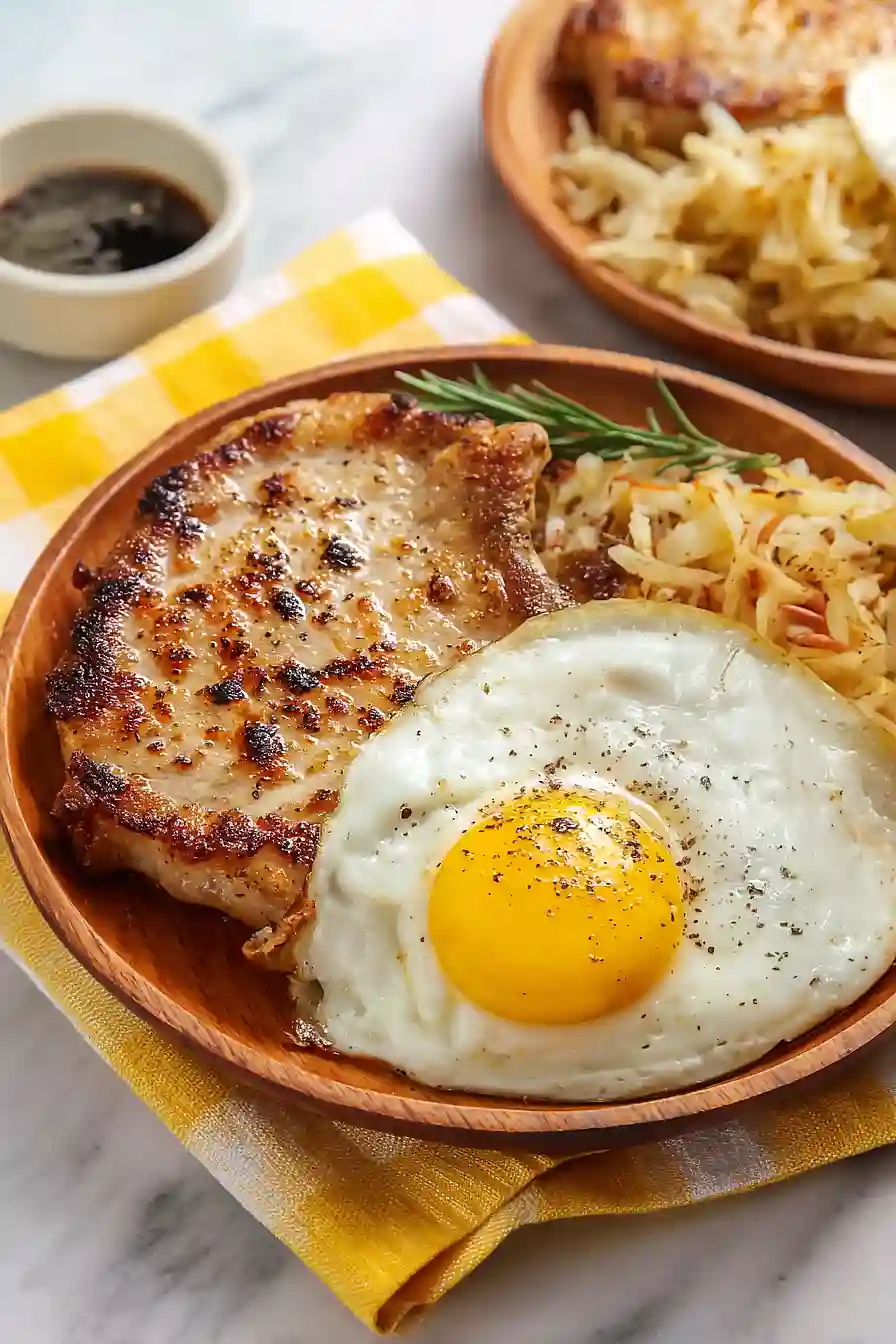 breakfast pork chops