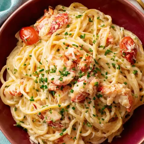 lobster tail pasta