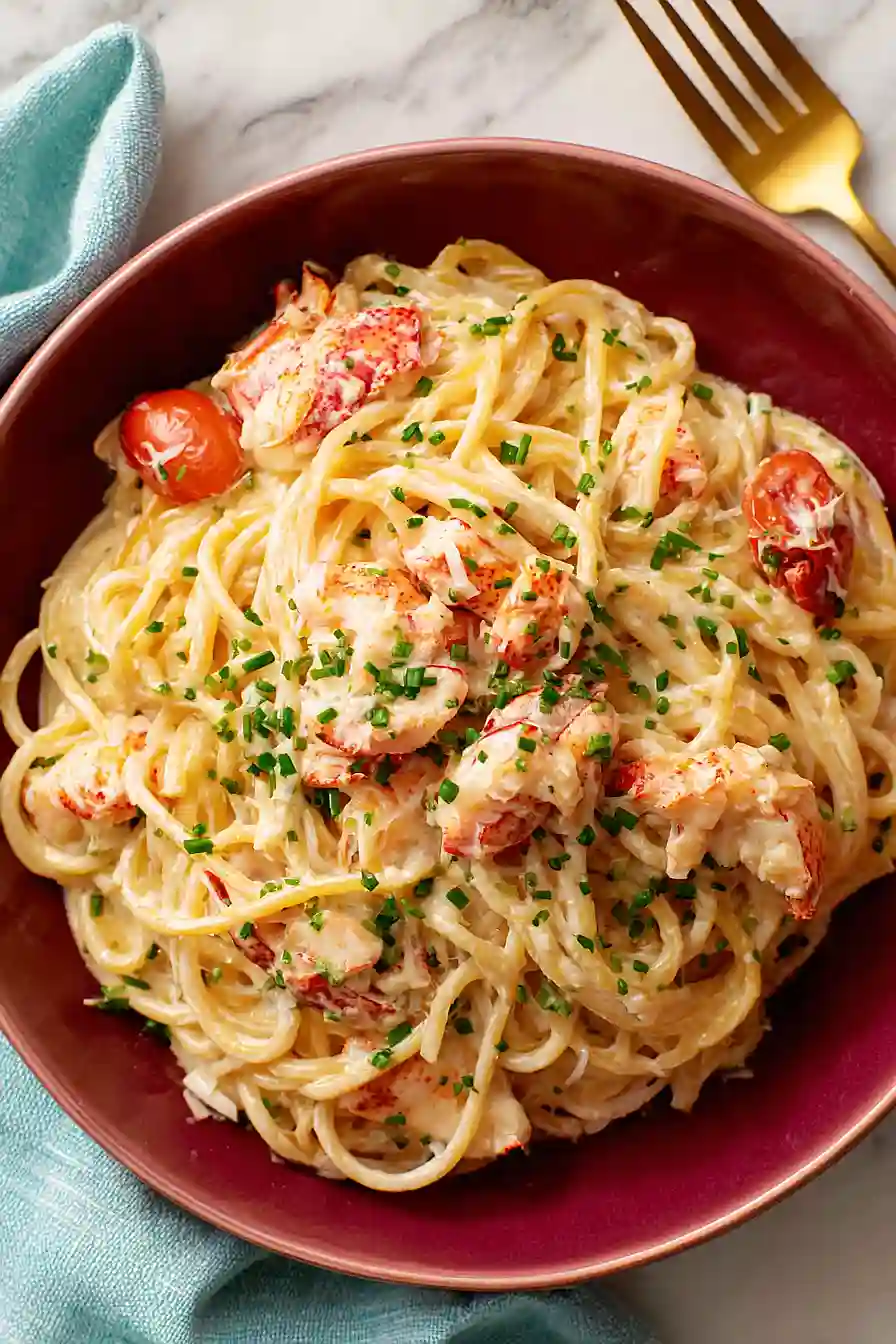 lobster tail pasta