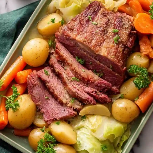 corned beef and cabbage without beer