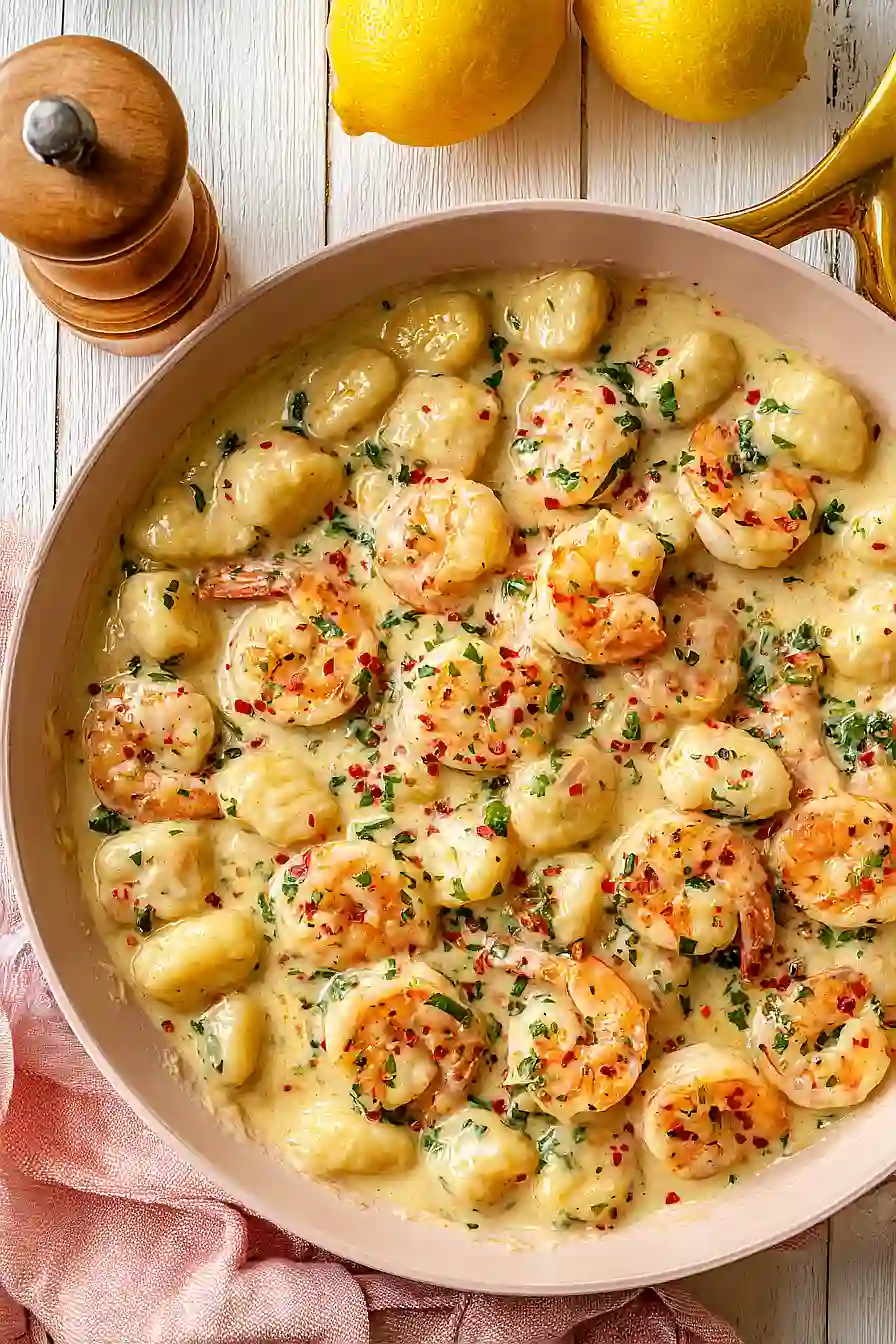 shrimp gnocchi