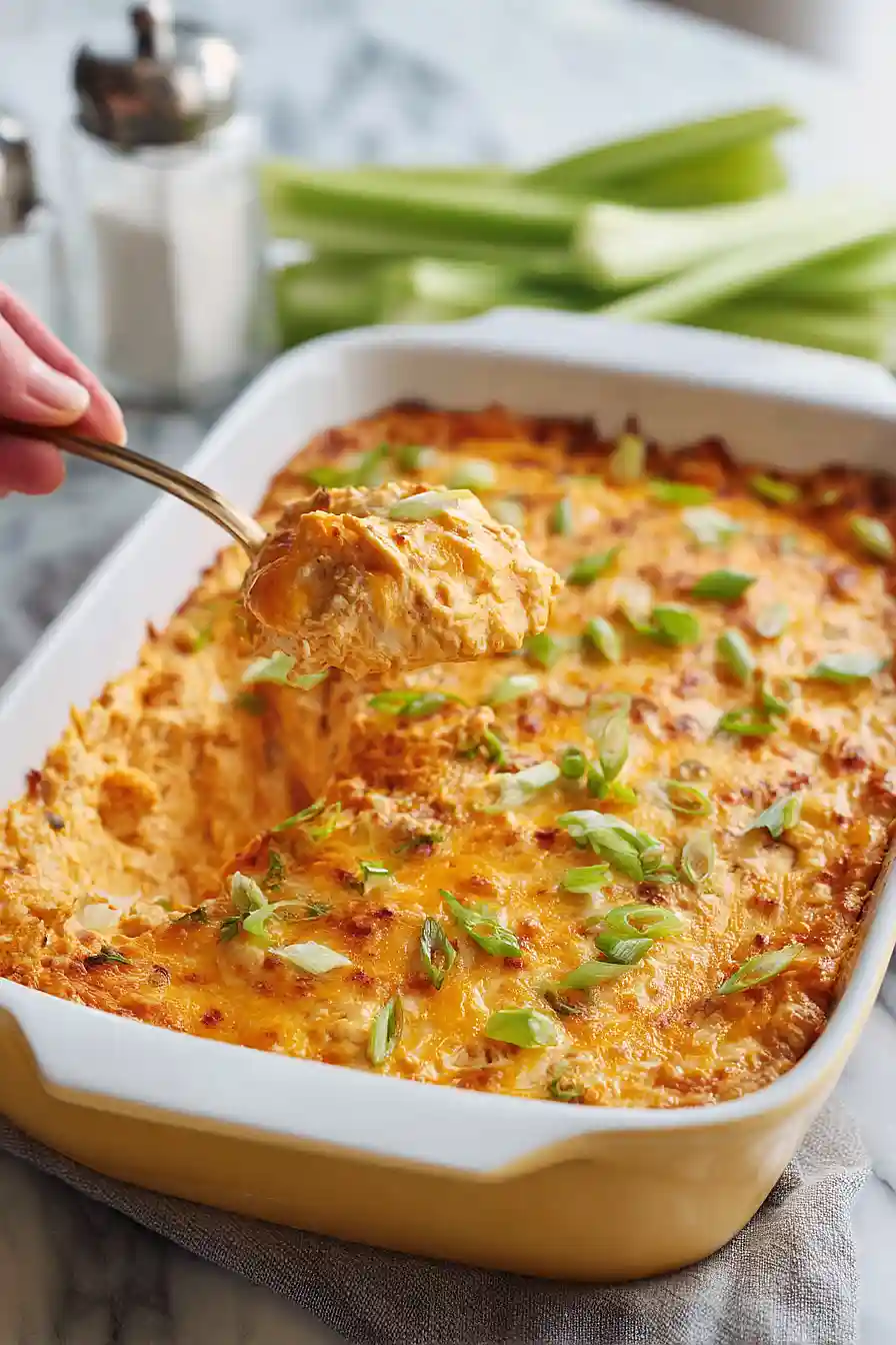 high protein buffalo chicken dip