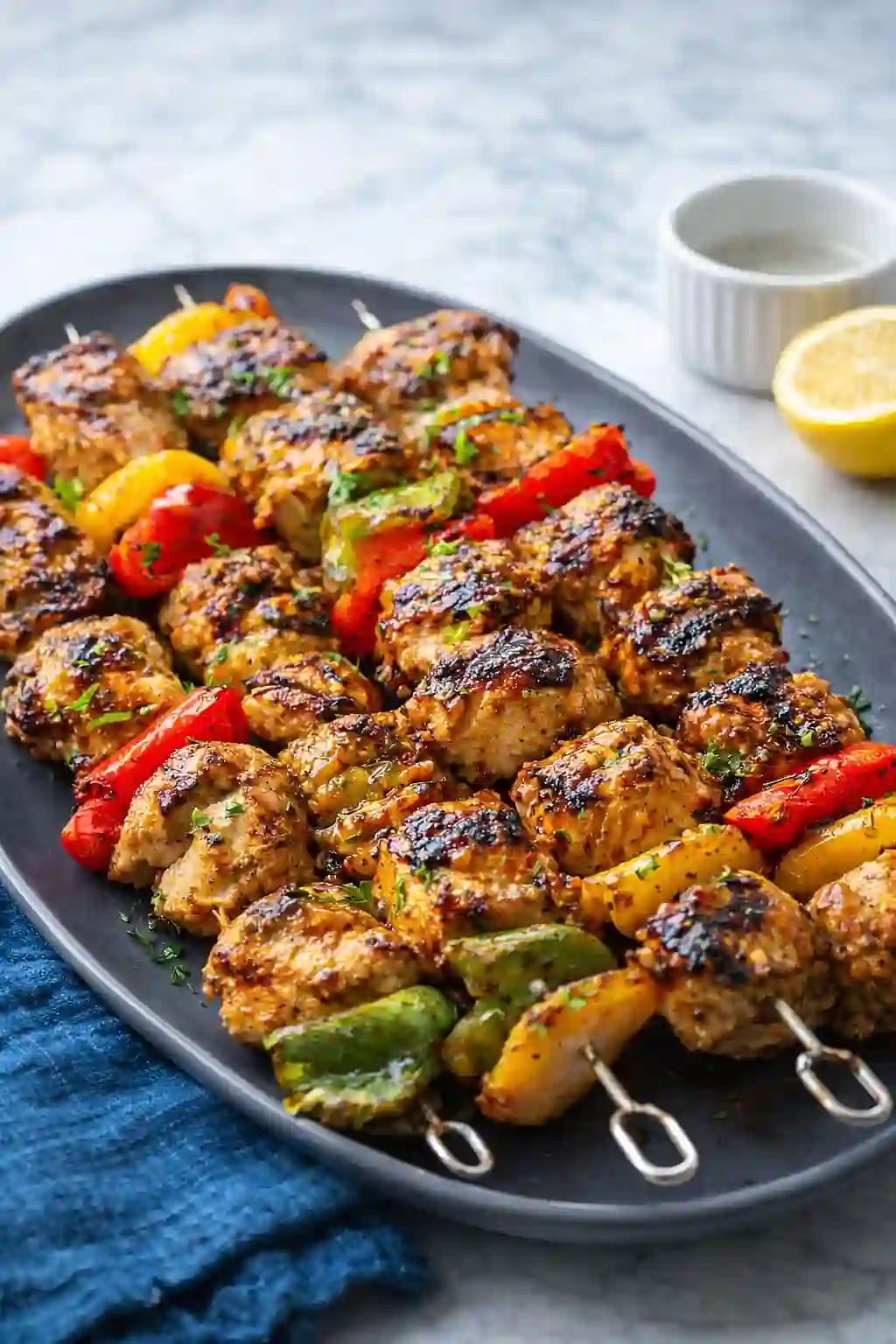 chicken thigh kabobs