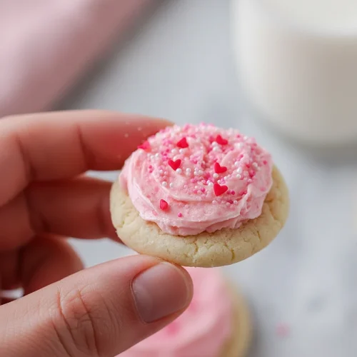 mini valentine's day cookies