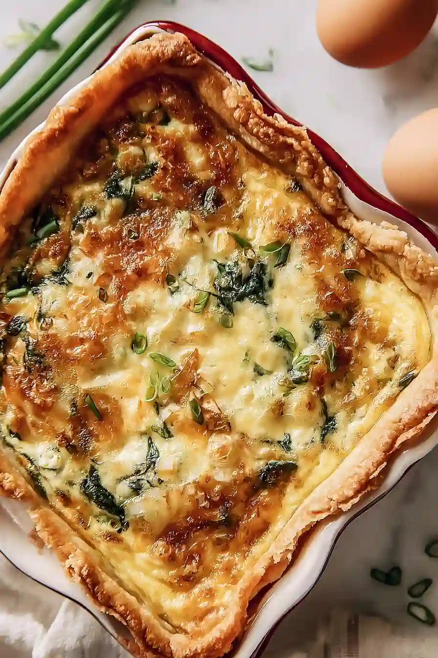 ground turkey spinach quiche