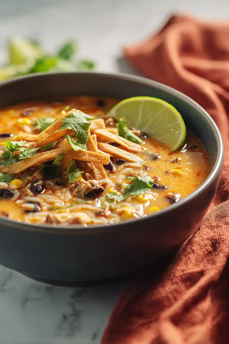 ground turkey and wild rice soup