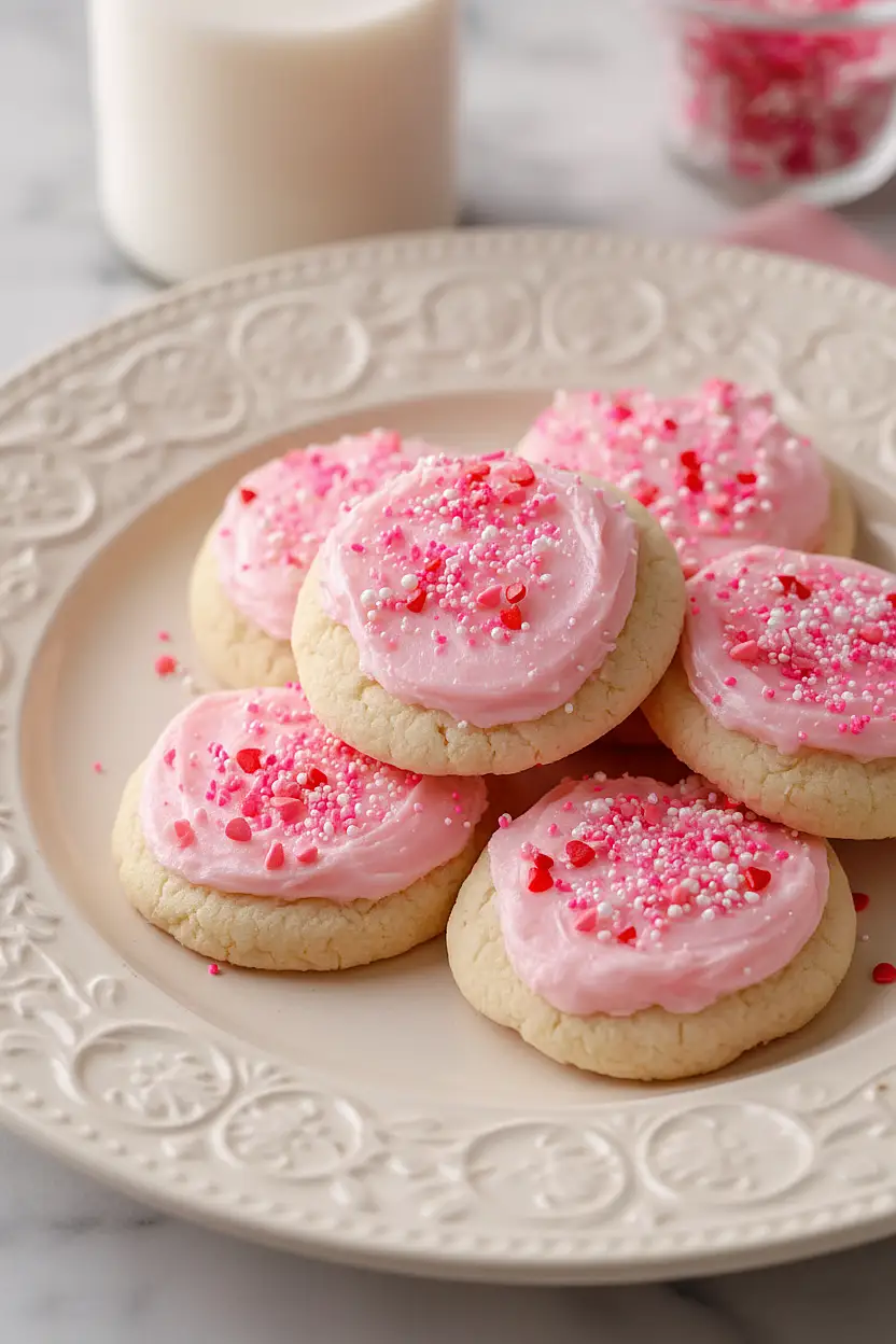 mini valentine's day cookies