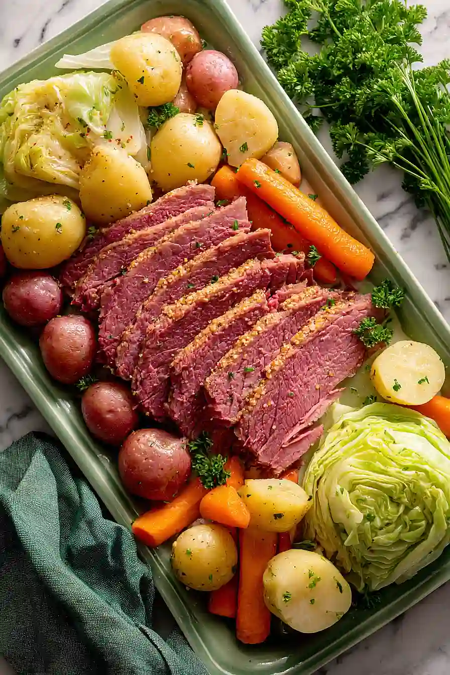 one pot corned beef and cabbage