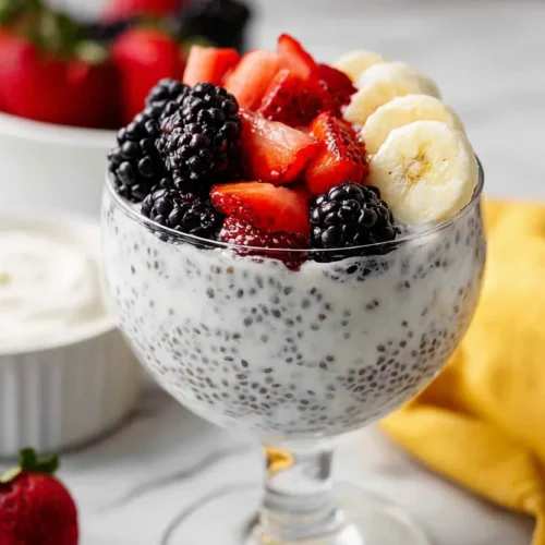 greek yogurt chia seed pudding