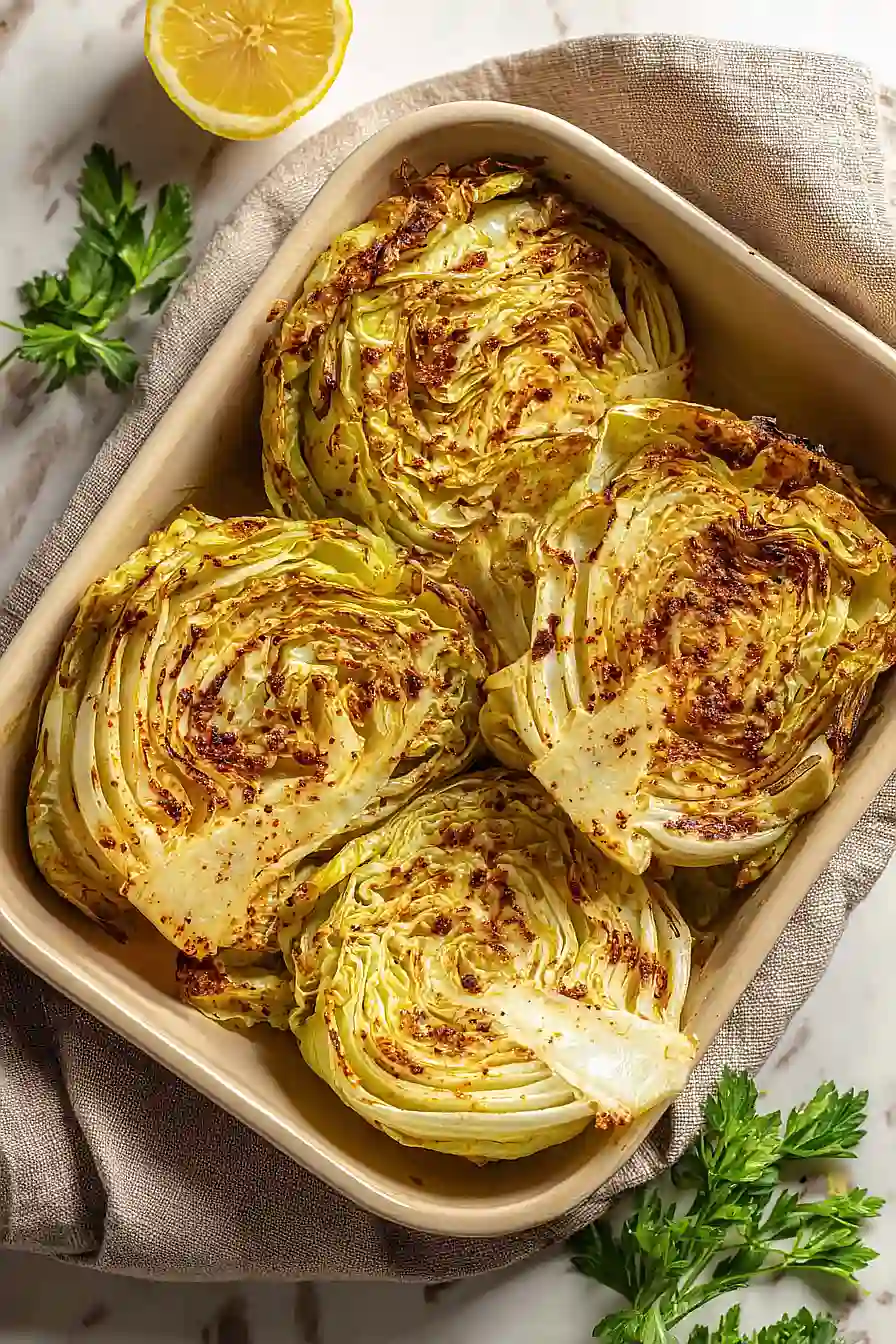 air fryer cabbage steaks