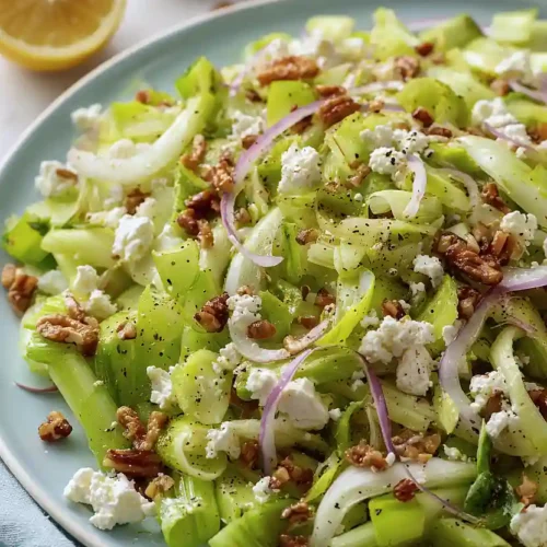 celery salad with feta