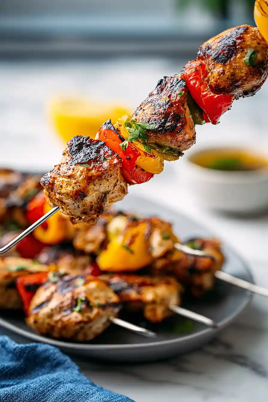 chicken thigh kabobs
