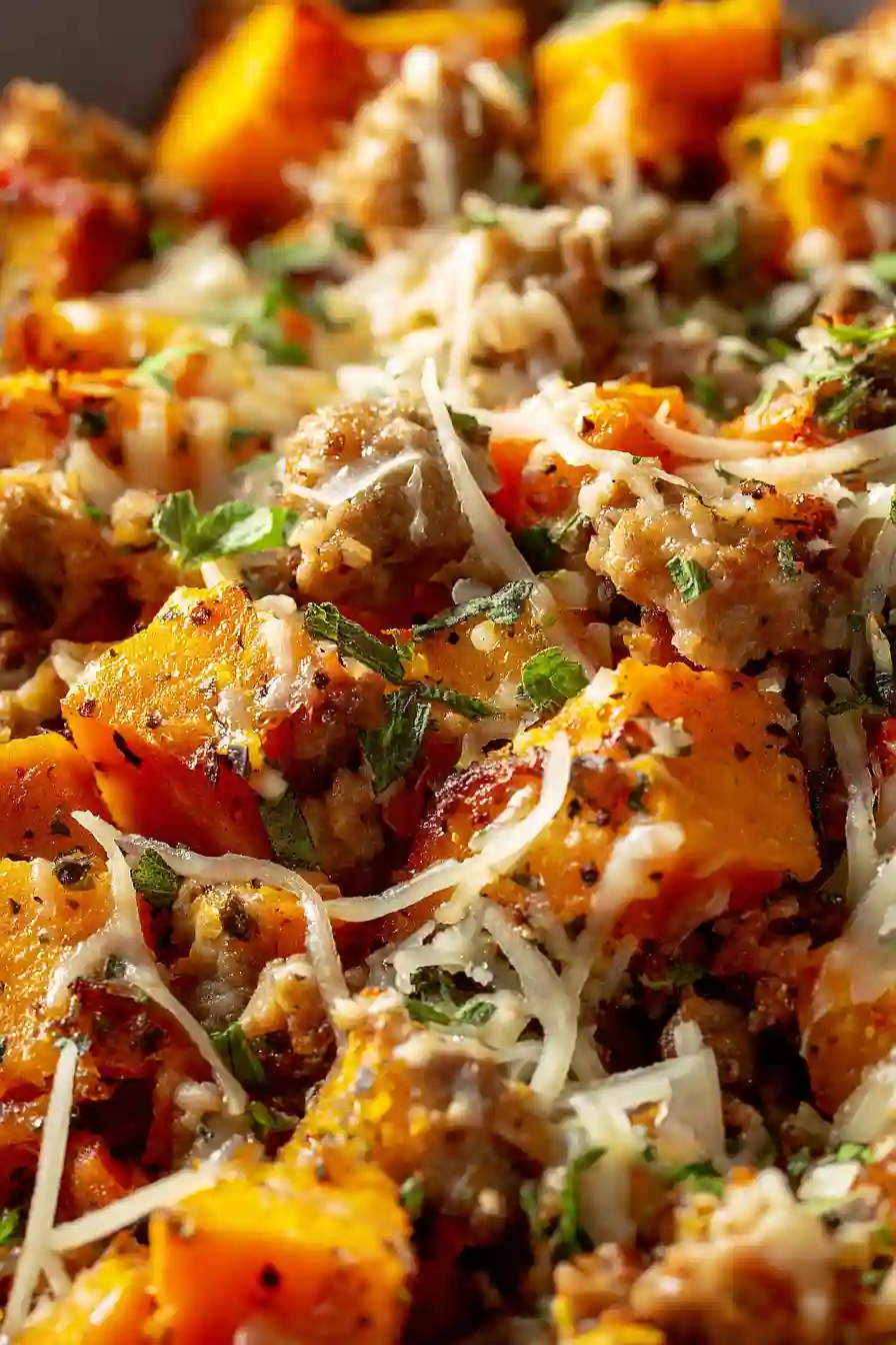 ground turkey sweet potato hash