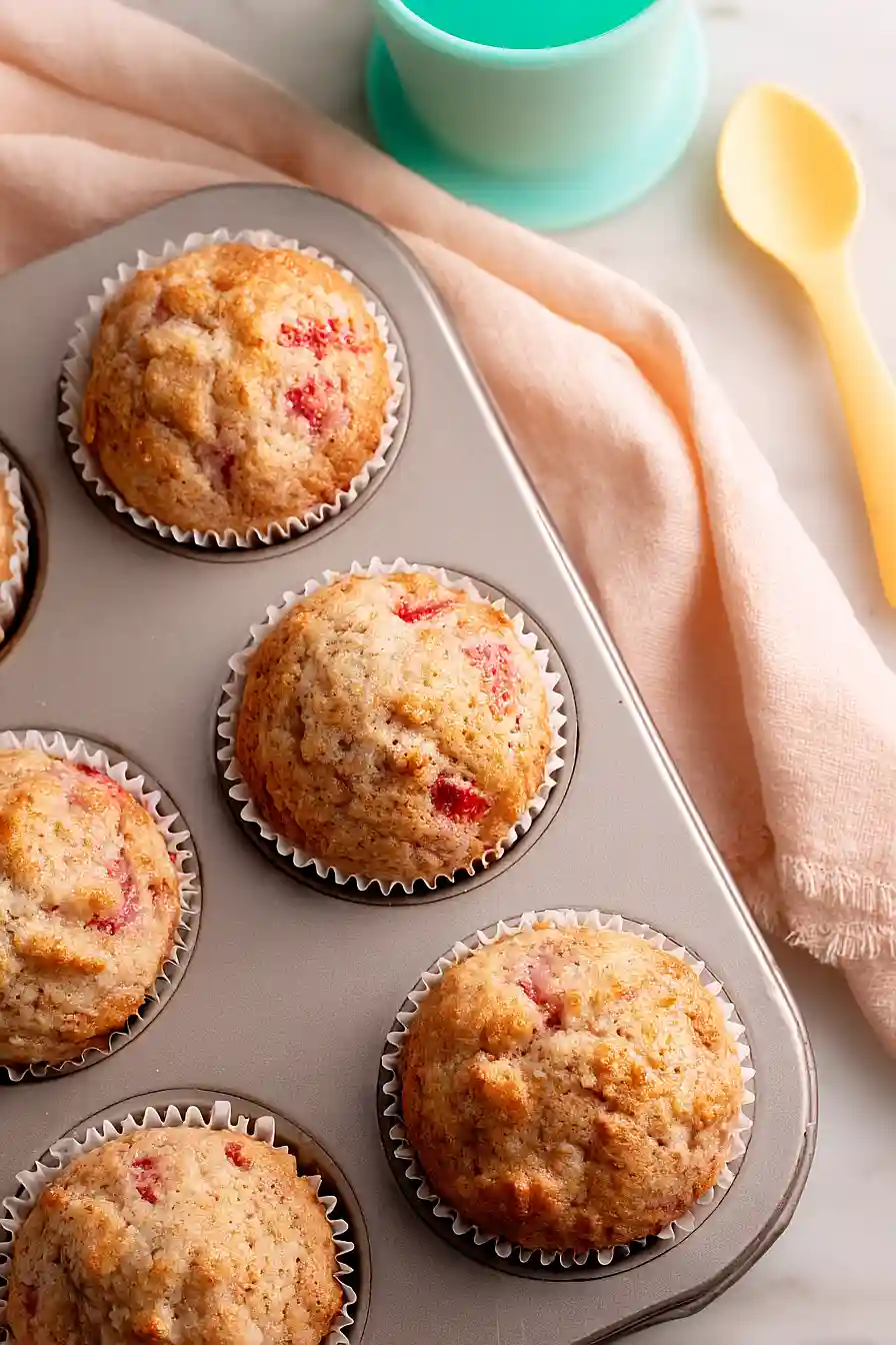 strawberry muffins for toddlers