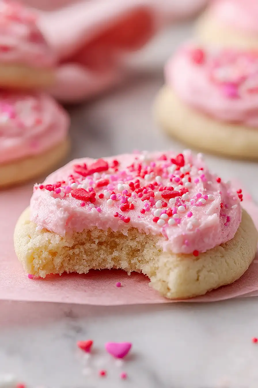 mini valentine's day cookies