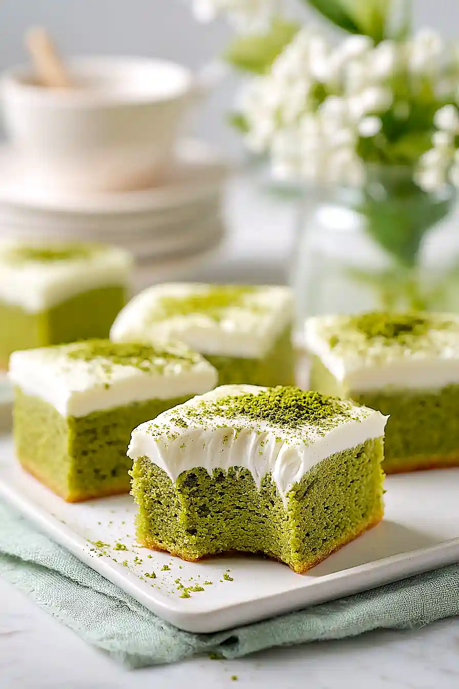 matcha latte bars