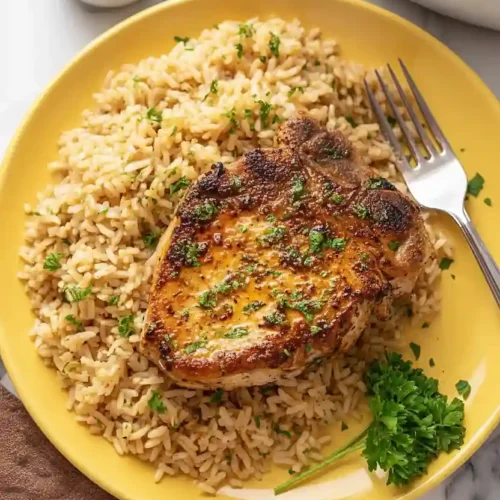 pork chop and rice casserole