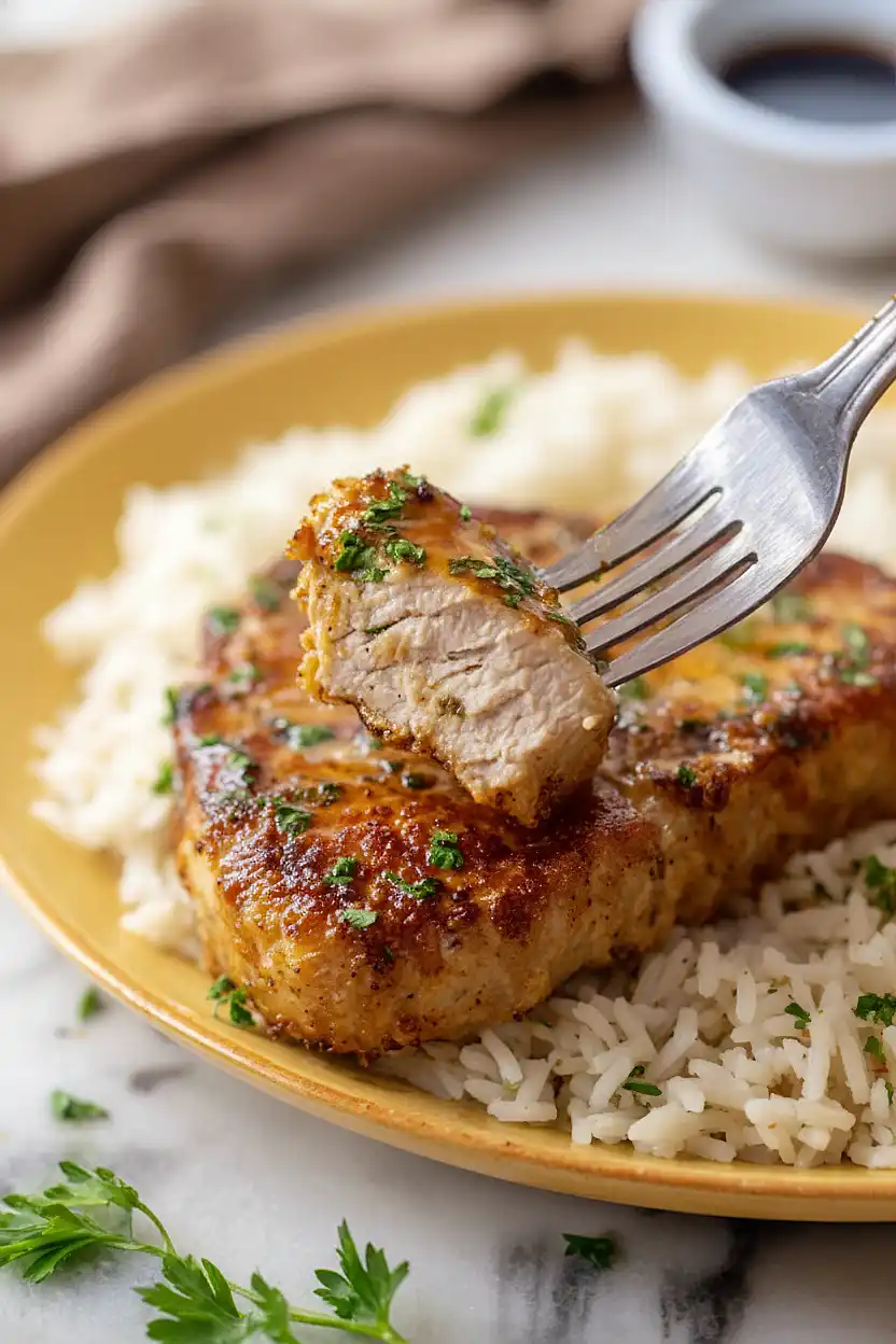 pork chop and rice casserole