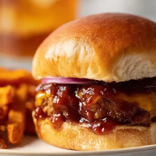 ground turkey sliders in the oven