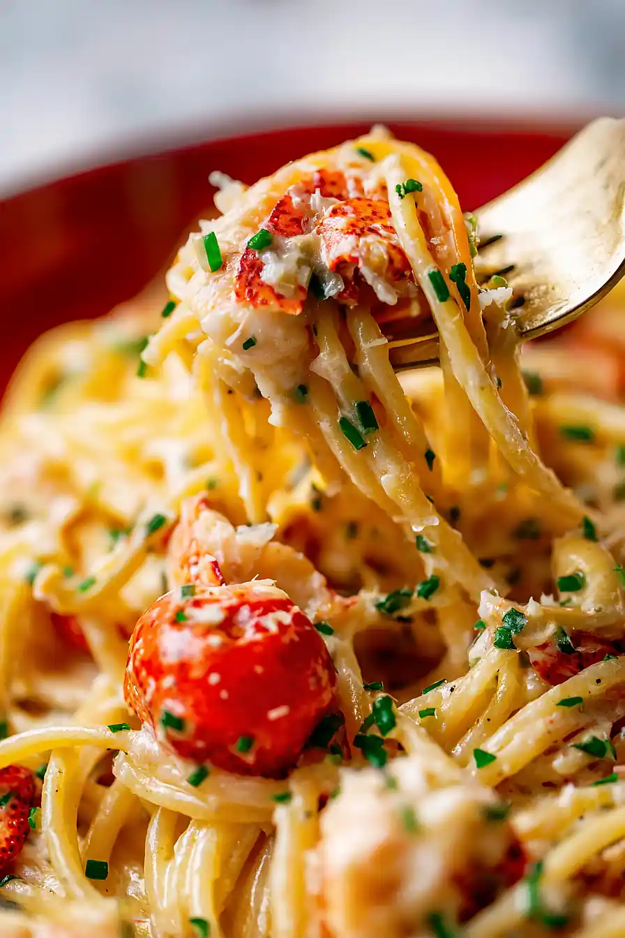 lobster tail pasta