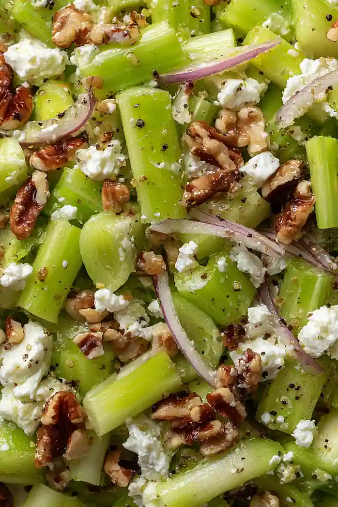 celery salad with feta