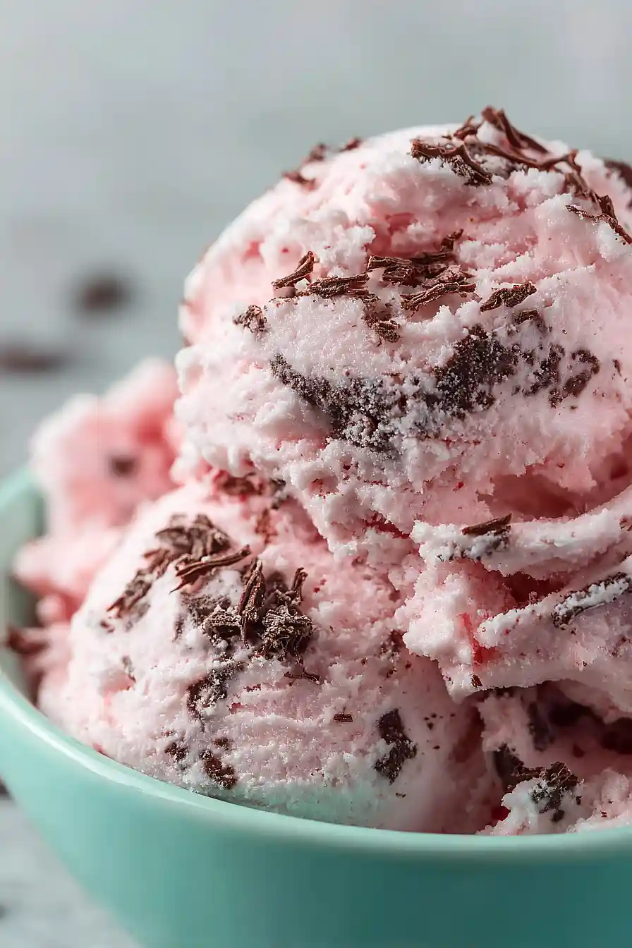 chocolate covered strawberry ice cream