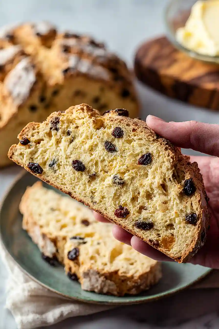 irish soda bread in a dutch oven