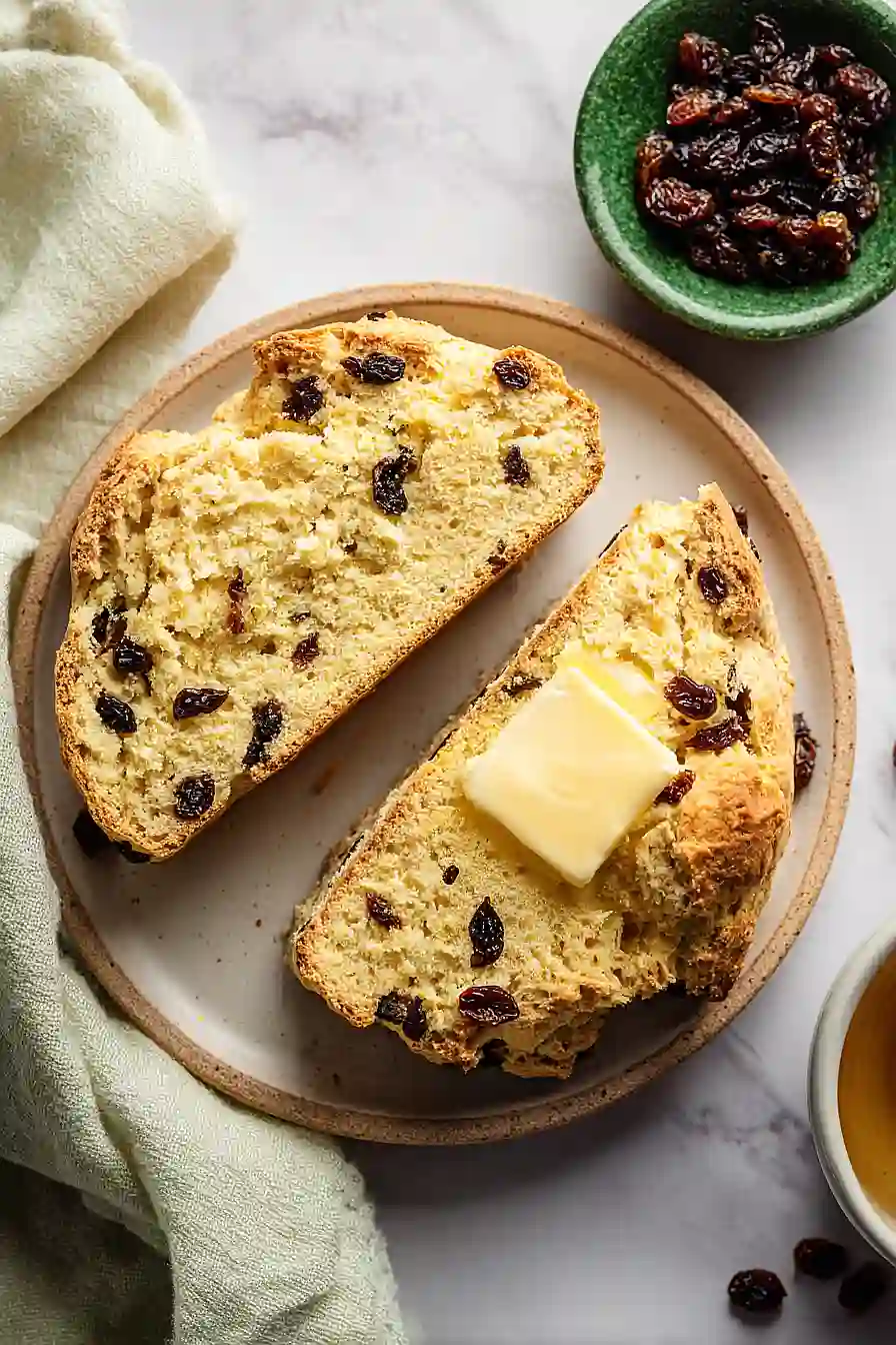 irish soda bread with currants