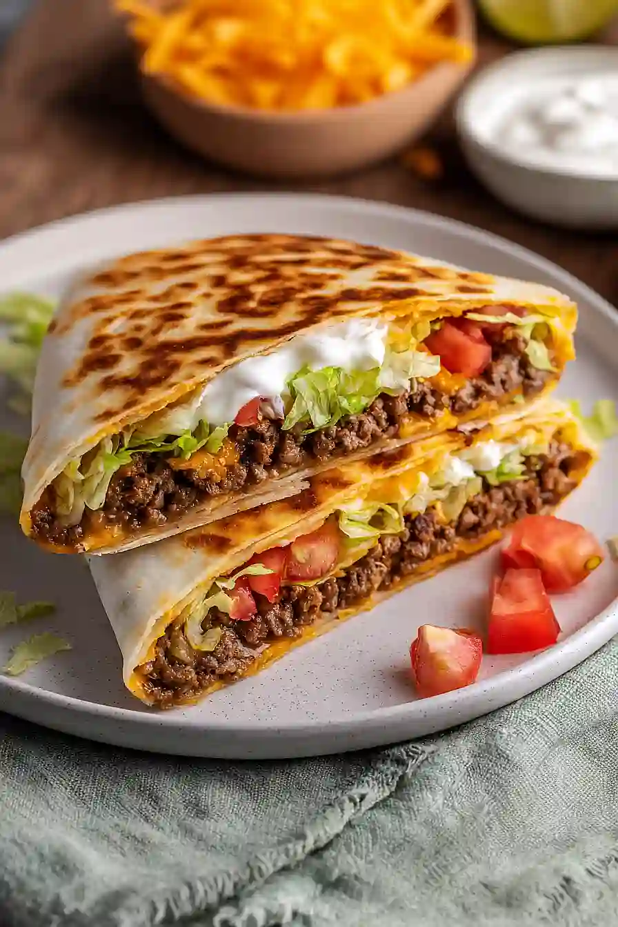 copycat taco bell crunchwrap supreme
