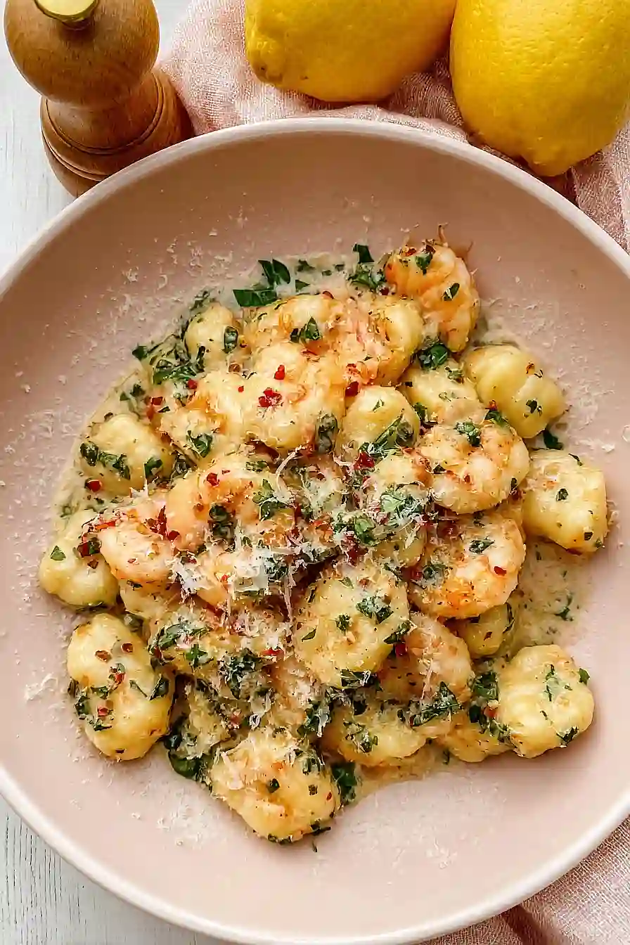 shrimp gnocchi
