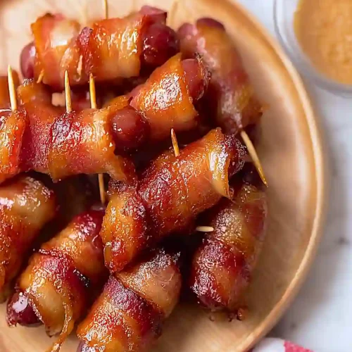 crockpot bacon wrapped smokies