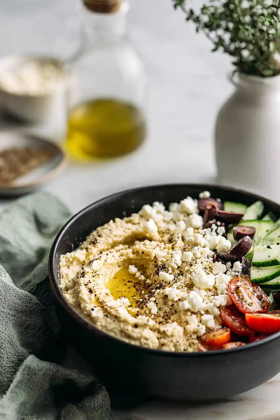 Mediterranean Hummus Bowl