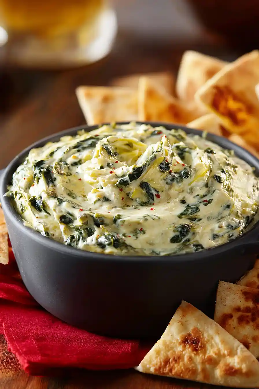 copycat applebee's spinach artichoke dip