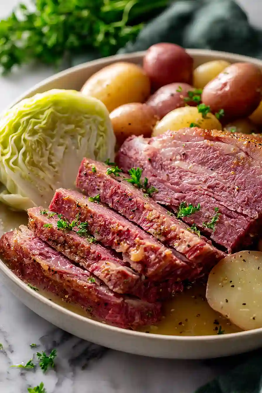 one pot corned beef and cabbage