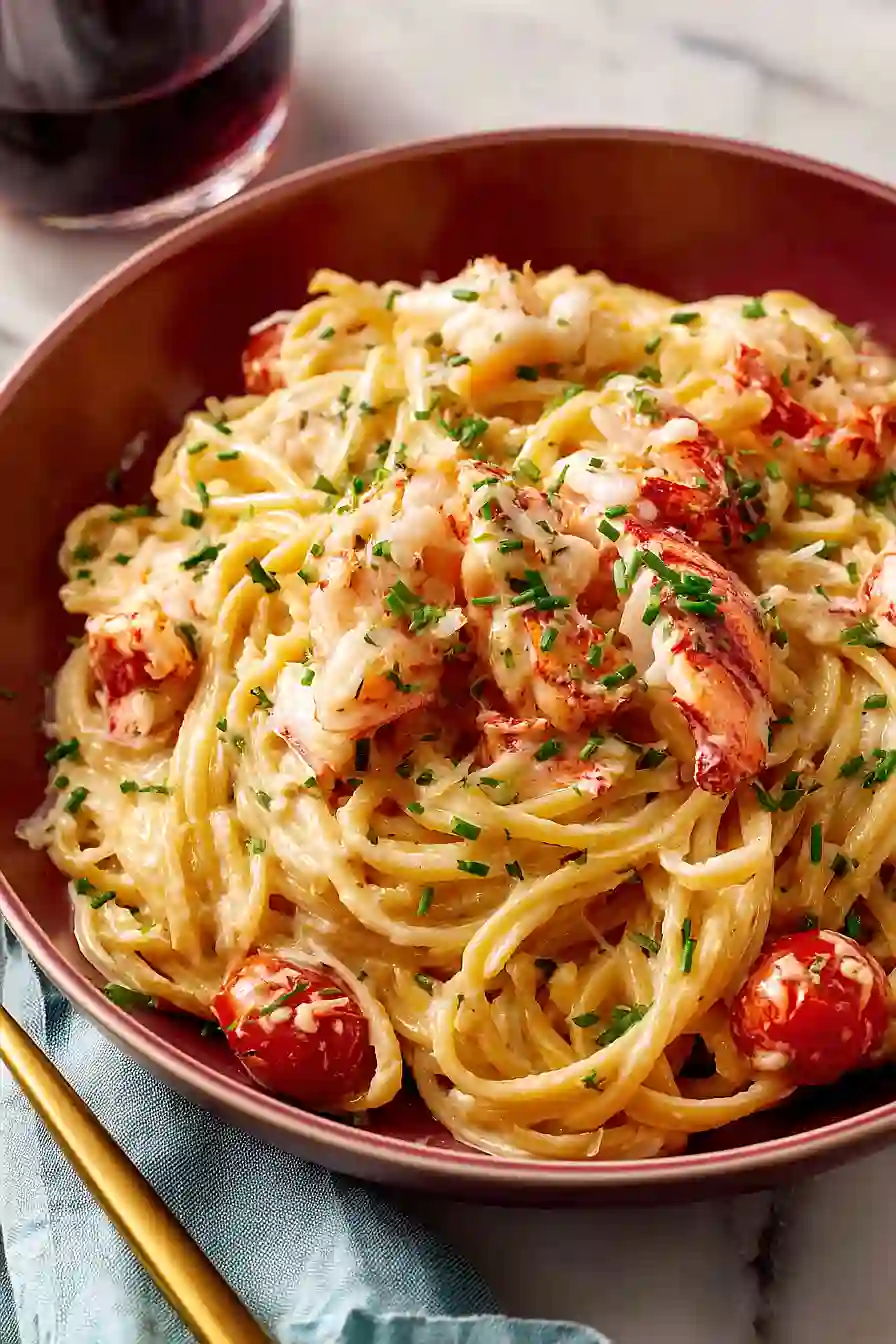 lobster tail pasta